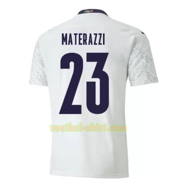 materazzi 23 italië uit shirt 2020 mannen