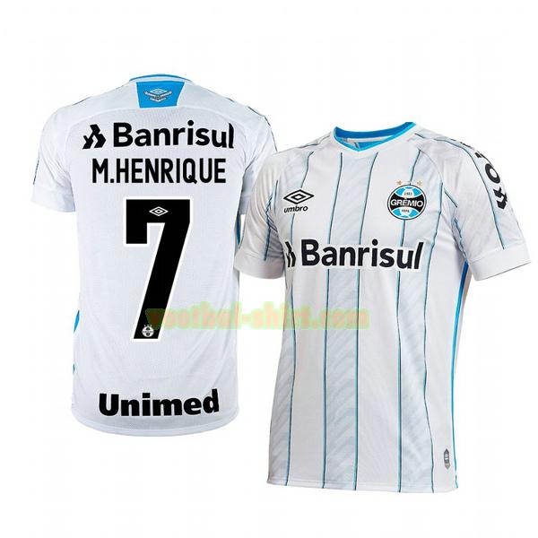 matheus henrique 7 gremio uit shirt 2020-2021 mannen