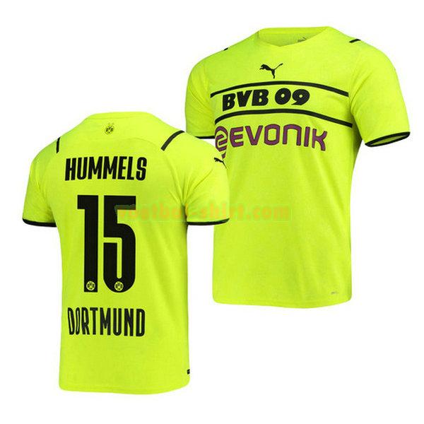 mats hummels 15 borussia dortmund 3e shirt 2021 2022 groen mannen