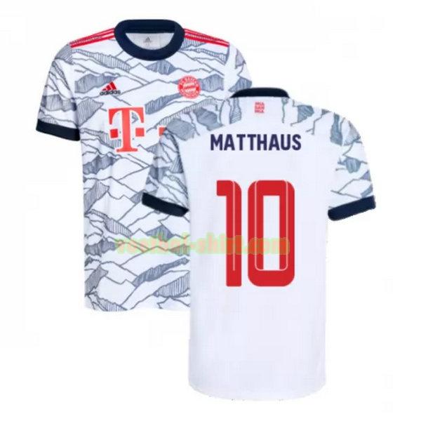 matthaus 10 bayern münchen 3e shirt 2021 2022 zwart mannen