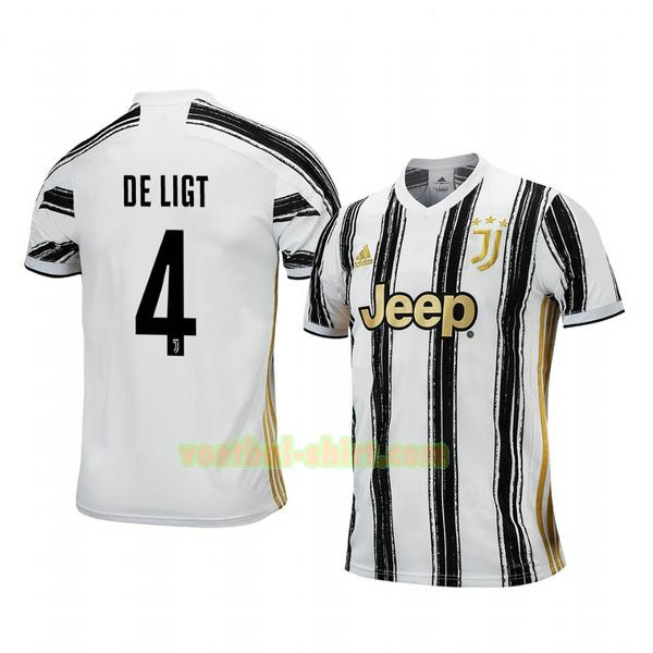 matthijs de ligt 4 juventus thuis shirt 2020-2021 mannen