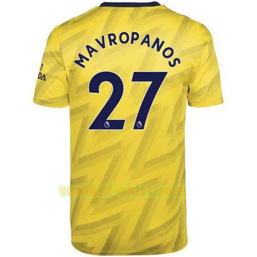 mavropanos 27 arsenal uit shirt 2019-2020 mannen