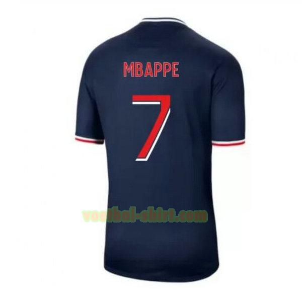 mbappe 7 paris saint germain thuis shirt 2020-2021 mannen