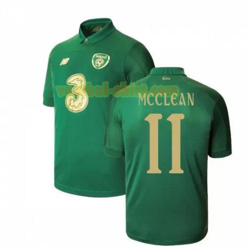 mcclean 11 ierland thuis shirt 2020 mannen