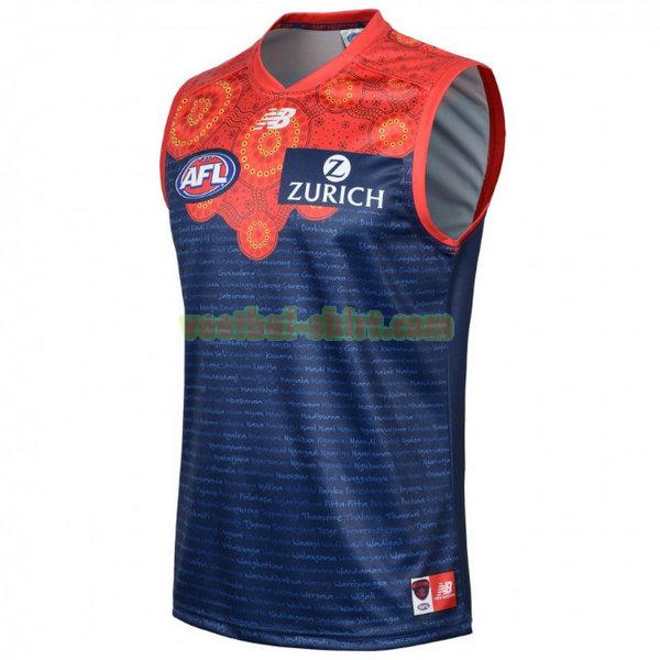 melbourne demons indigenous shirt 2020 blauw mannen