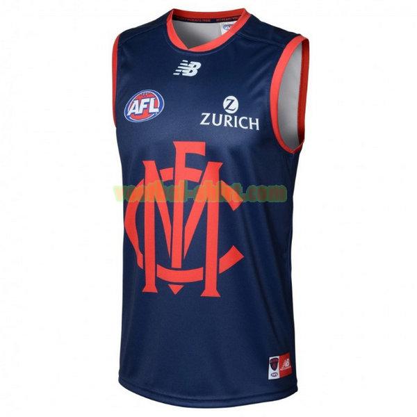 melbourne demons opleiding shirt 2020 blauw mannen