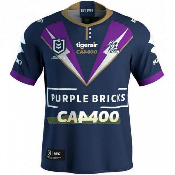 melbourne storm game shirt 2019 blauw mannen