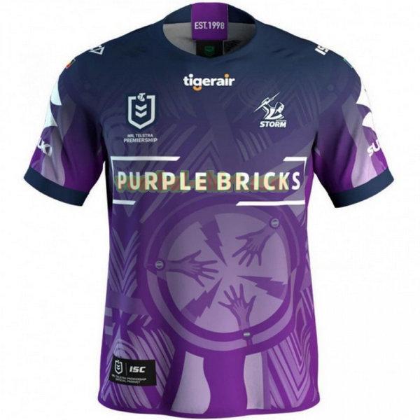 melbourne storm indigenous shirt 2019 purper mannen