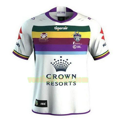 melbourne storm rugby shirt 2018 wit mannen
