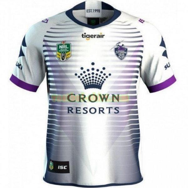 melbourne storm uit shirt 2018 wit mannen