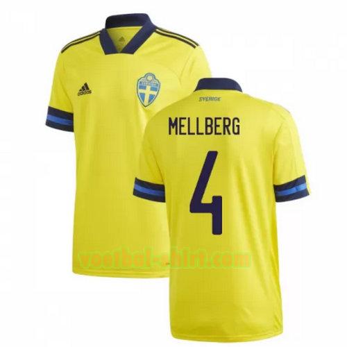 mellberg 4 zweden thuis shirt 2020 mannen
