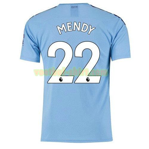 mendy 22 manchester city thuis shirt 2019-2020 mannen
