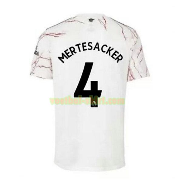 mertesacker 4 arsenal uit shirt 2020-2021 mannen