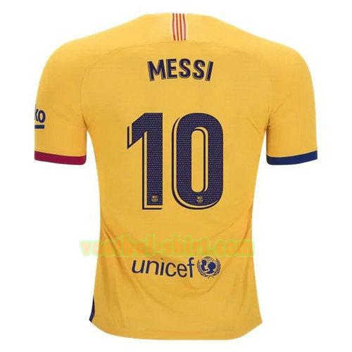 messi 10 barcelona uit shirt 2019-2020 mannen