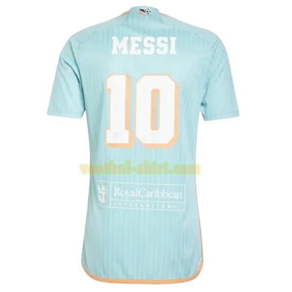 messi 10 inter miami cf 3e shirt 2024 2025 groen mannen