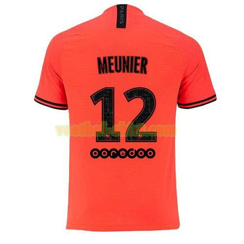 meunier 12 paris saint germain uit shirt jordan 2020 mannen