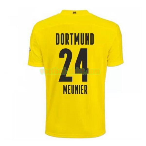 meunier 24 borussia dortmund thuis shirt 2020-2021 mannen