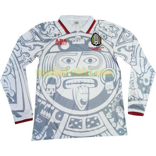 mexico lange mouwen uit shirt 1998 mannen