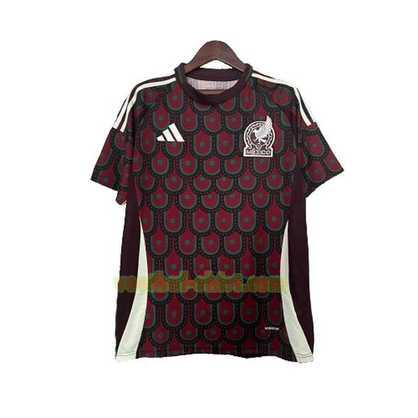 mexico thuis shirt 2024 thailand geel groen mannen