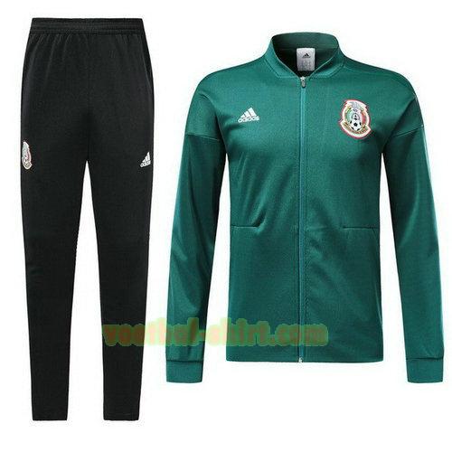 mexico trainingspak 2018-19 groen zwart mannen