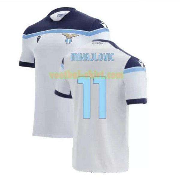 mihajlovic 11 lazio roma uit shirt 2021 2022 wit mannen