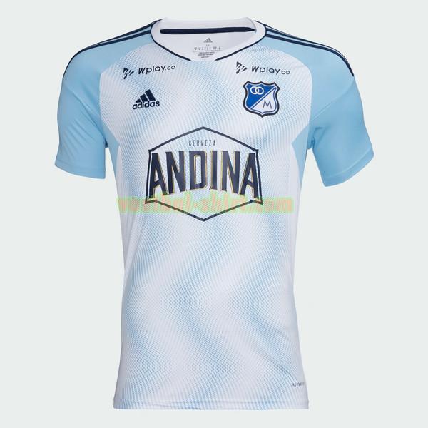 millonarios uit shirt 2023 2024 thailand wit mannen