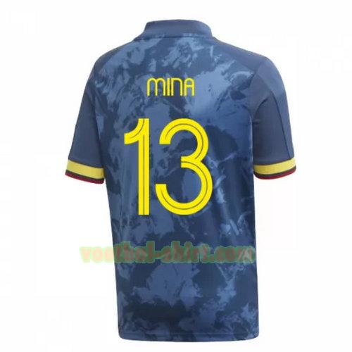 mina 13 colombia uit shirt 2020 mannen