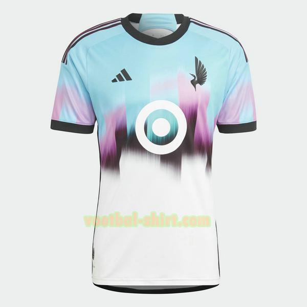 minnesota united uit shirt 2023 2024 thailand wit mannen