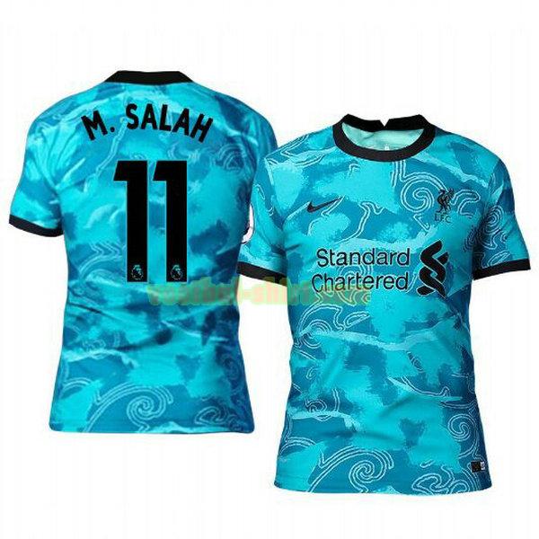 mohamed salah 11 liverpool uit shirt 2020-2021 mannen