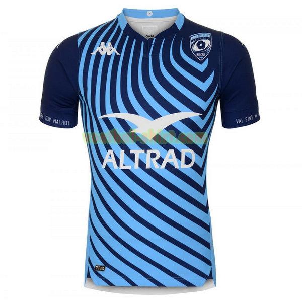 montpellier herault thuis shirt 2020-2021 blauw mannen