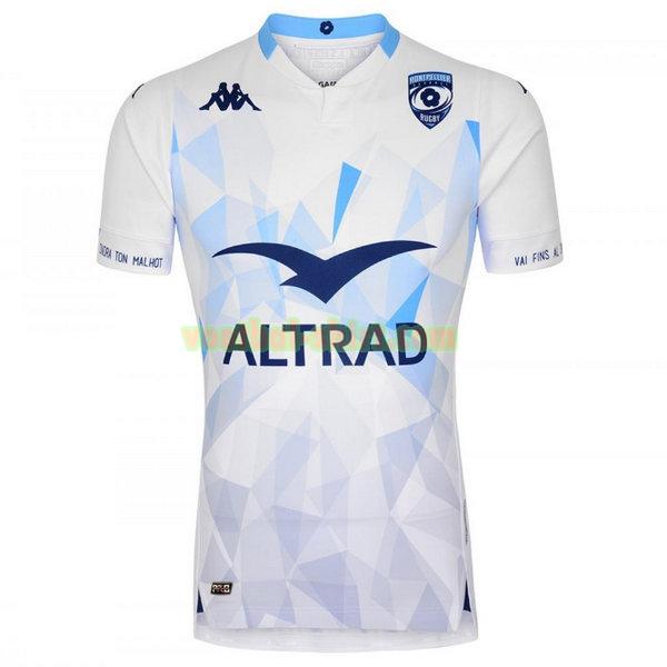 montpellier herault uit shirt 2020-2021 wit mannen