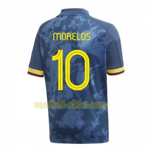 morelos 10 colombia uit shirt 2020 mannen