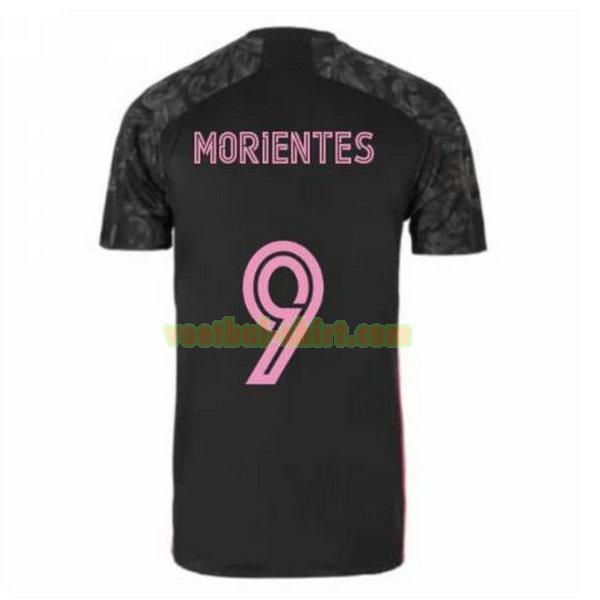 morientes 9 real madrid 3e shirt 2020-2021 zwart mannen