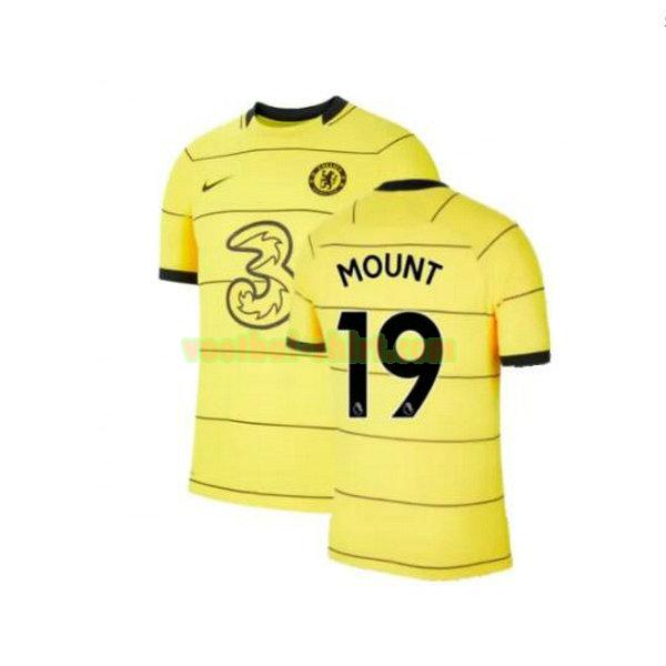 mount 19 chelsea 3e shirt 2021 2022 geel mannen