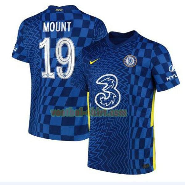 mount 19 chelsea thuis shirt 2021 2022 blauw mannen