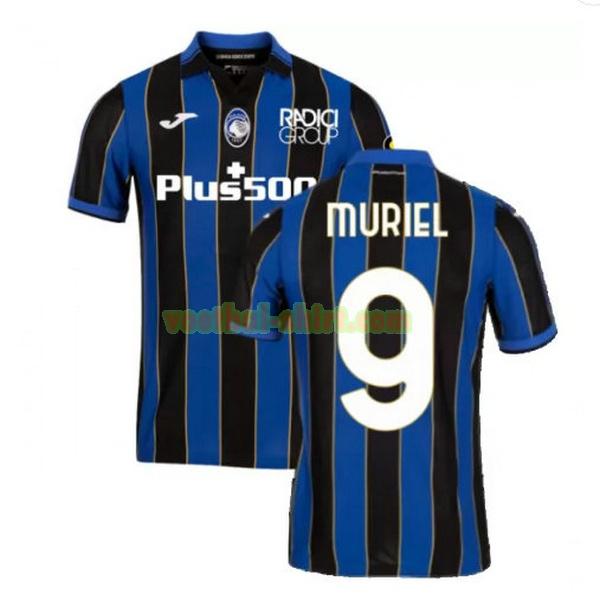 muriel 9 atalanta thuis shirt 2021 2022 blauw zwart mannen