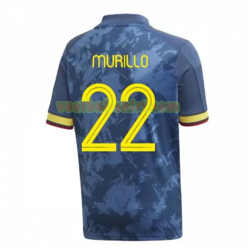 murillo 22 colombia uit shirt 2020 mannen