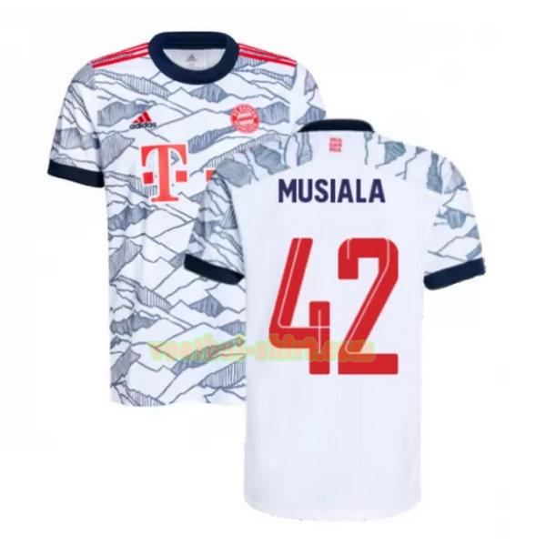 musiala 42 bayern münchen 3e shirt 2021 2022 zwart mannen