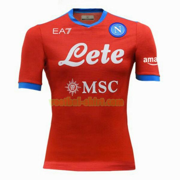 napoli 3e shirt 2021 2022 rood mannen