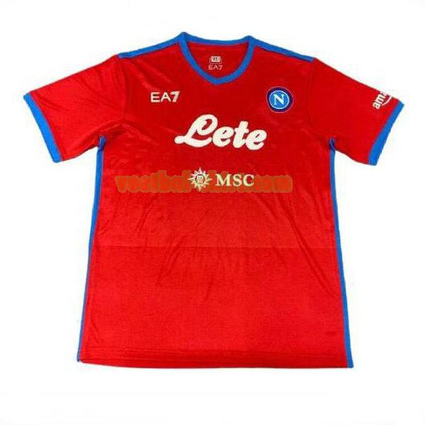 napoli 3e shirt 2021 2022 thailand rood mannen