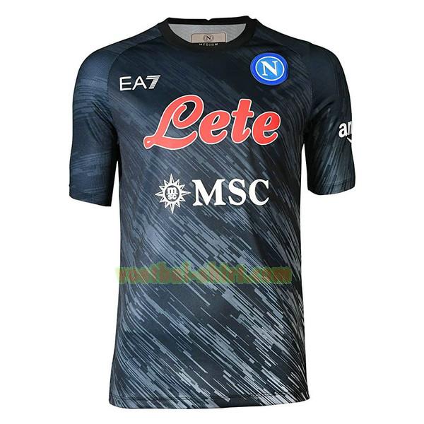 napoli 3e shirt 2022 2023 thailand zwart mannen