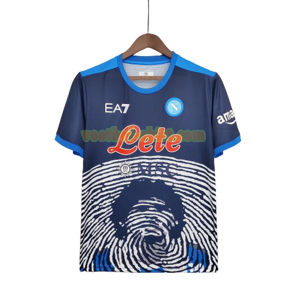 napoli commemorative edition shirt 2021 2022 blauw mannen