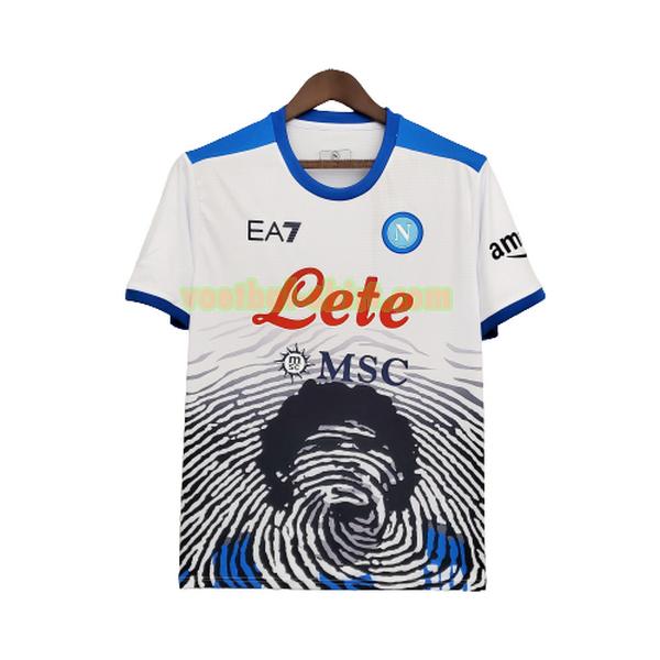 napoli commemorative edition shirt 2021 2022 wit mannen