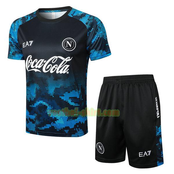 napoli set entrenamiento 2024 2025 blauw mannen