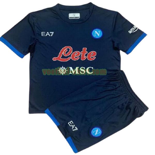 napoli shirt 2021 2022 blauw kinderen