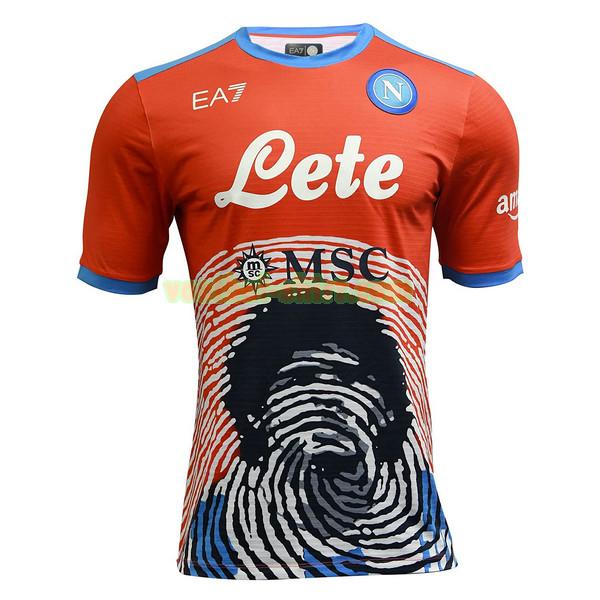 napoli special edition shirt 2021 2022 rood mannen