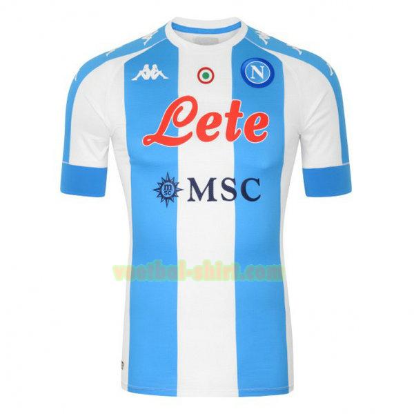 napoli special shirt 2020-2021 thailand wit blauw mannen