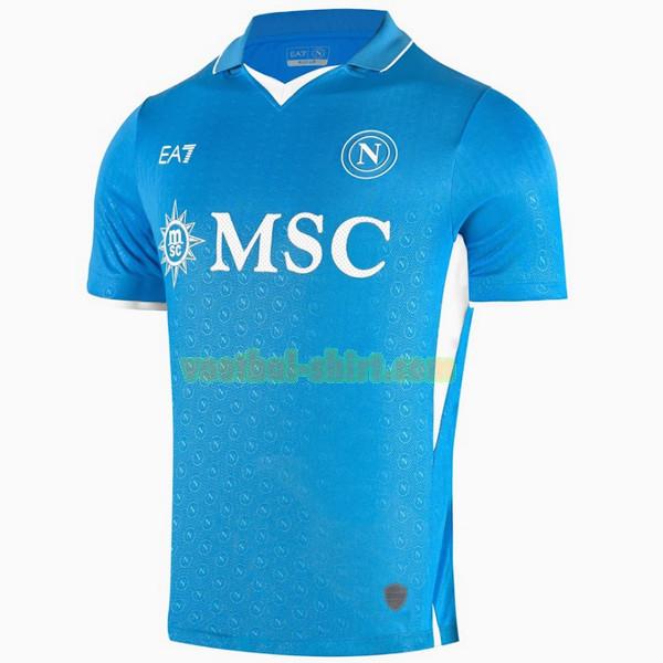 napoli thuis shirt 2024 2025 thailand blauw mannen