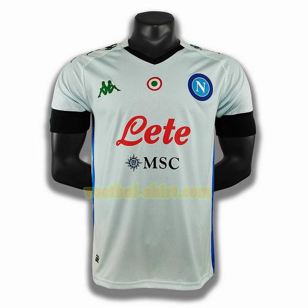 napoli uit player shirt 2020-2021 groen mannen