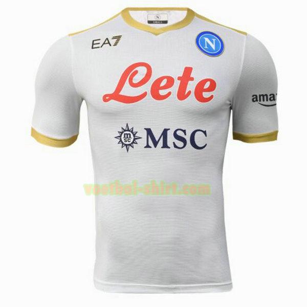 napoli uit shirt 2021 2022 wit mannen